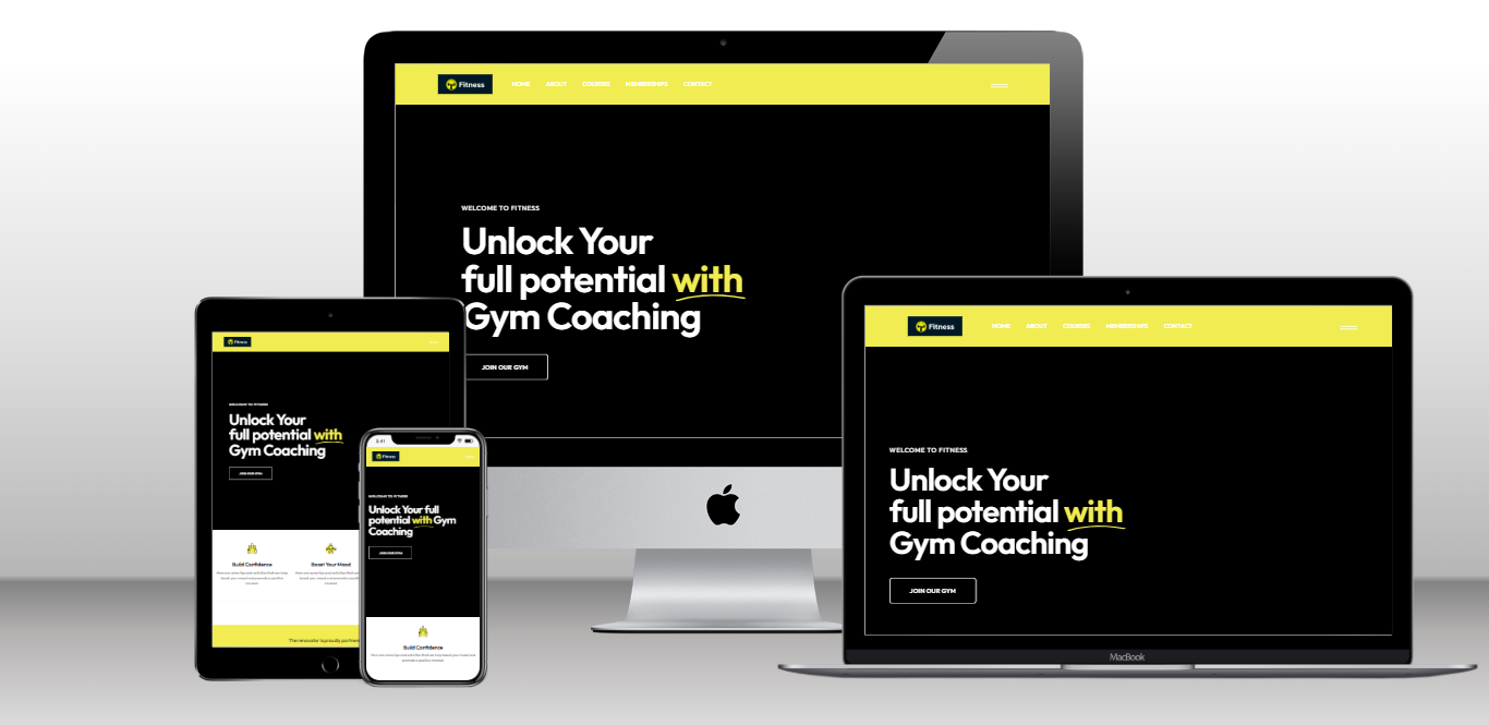 Fitness Gym Template